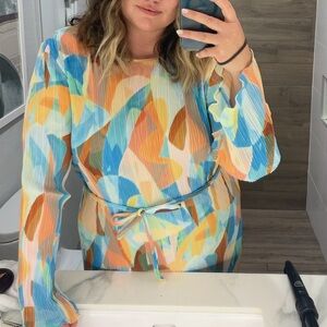 Never fully dressed colorful dress